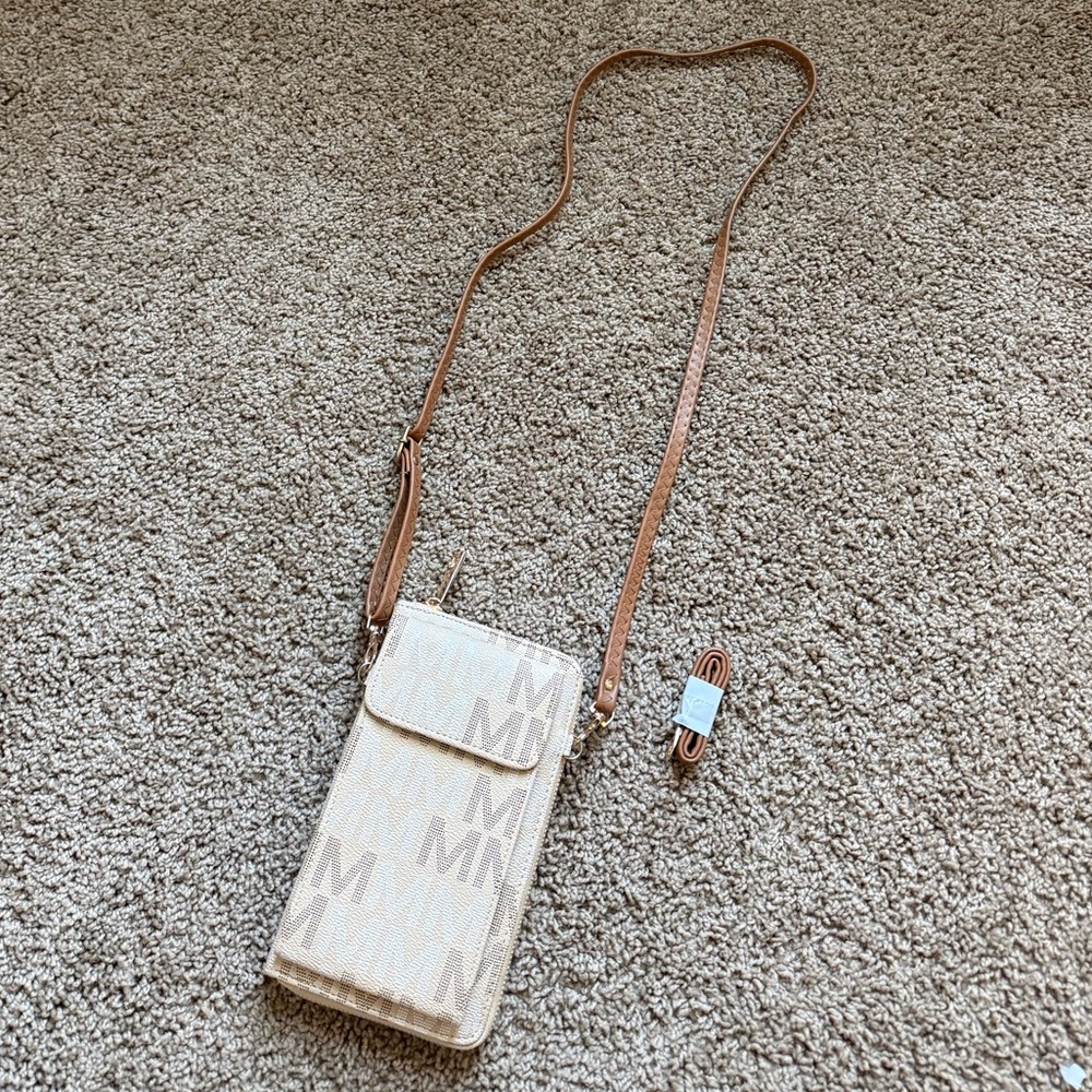 Beige Crossbody Bag brand new